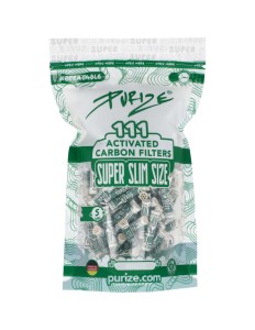 Filtry węglowe Purize Super Slim, śr. 5 mm - 111 szt.