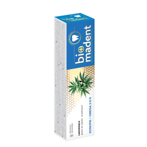 Pasta konopna do zębów łagodząca - BioMadent - 100ml